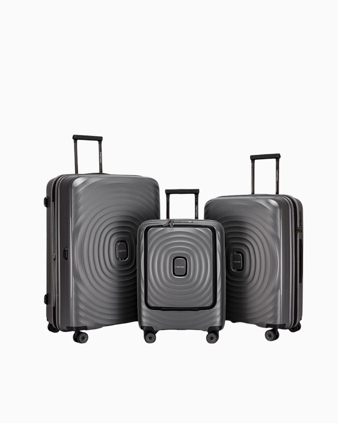 Slate — Iceland II polypropylene suitcase, 76cm large