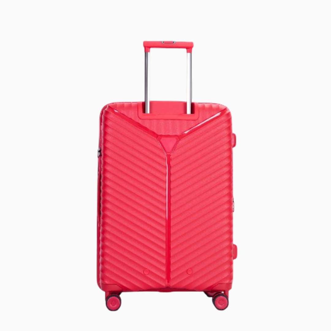 Cherry — Mars hard shell suitcase, 69.5cm medium, back