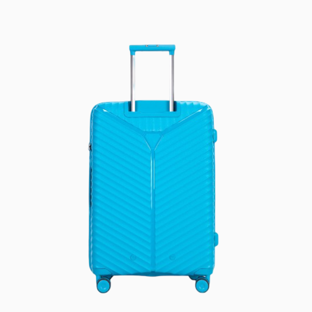 Blue Raspberry — Mars hard shell suitcase, 55.5cm cabin, back