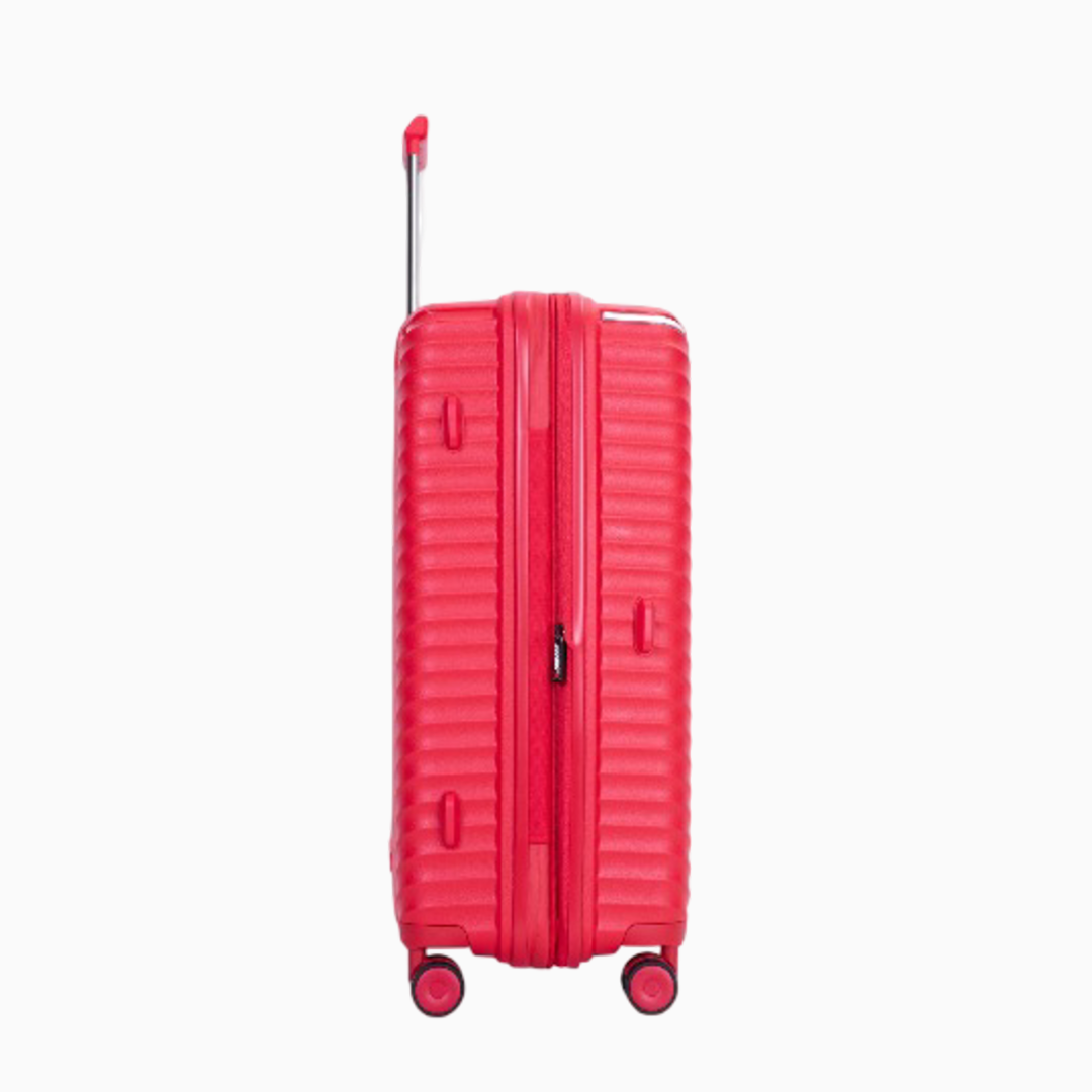 Cherry — Mars hard shell suitcase, 69.5cm medium, side