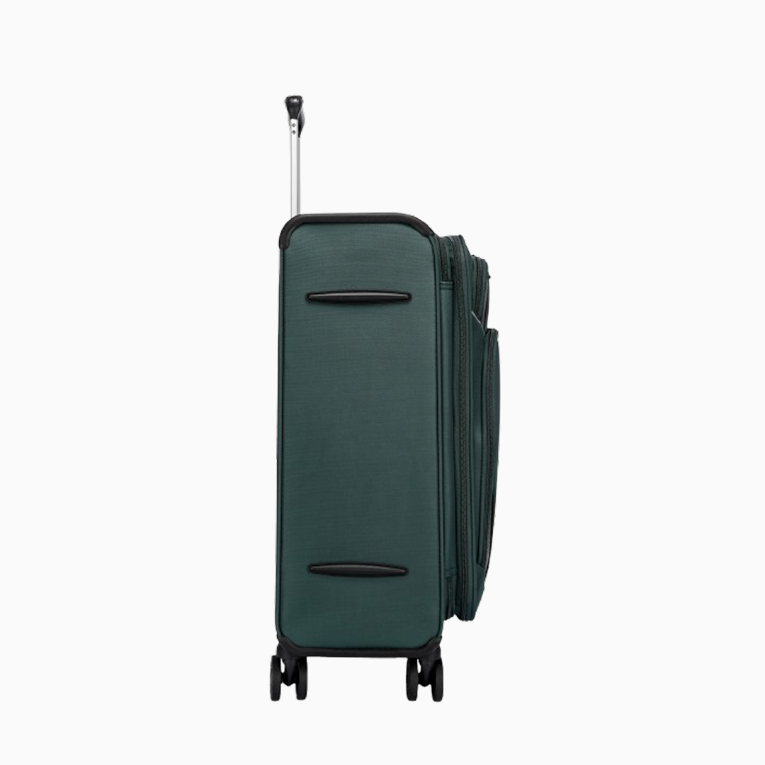 Forest — Starlet soft canvas suitcase, 76cm large, side