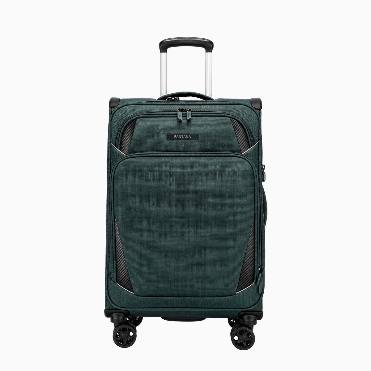 Forest — Starlet soft canvas suitcase, 61cm medium, front