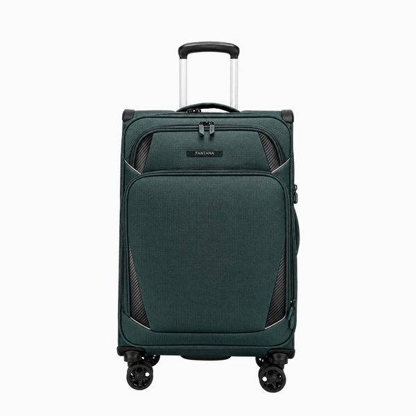 Forest — Starlet soft canvas suitcase, 61cm medium, front