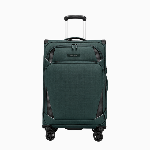 Forest — Starlet soft canvas suitcase, 61cm medium, front