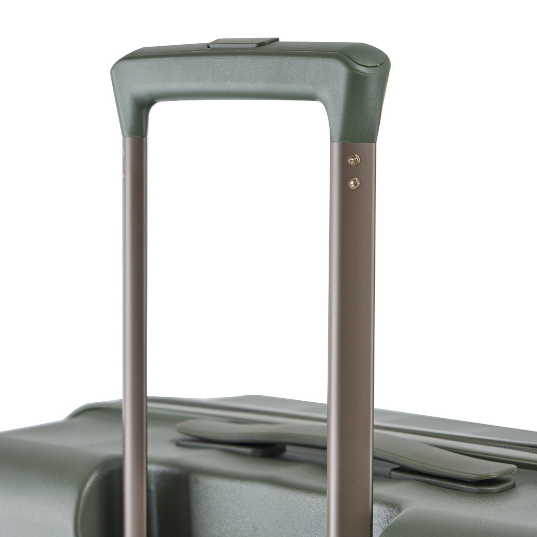 Champagne — Phoenix hard shell suitcase, 77cm large, telescopic handle, detail