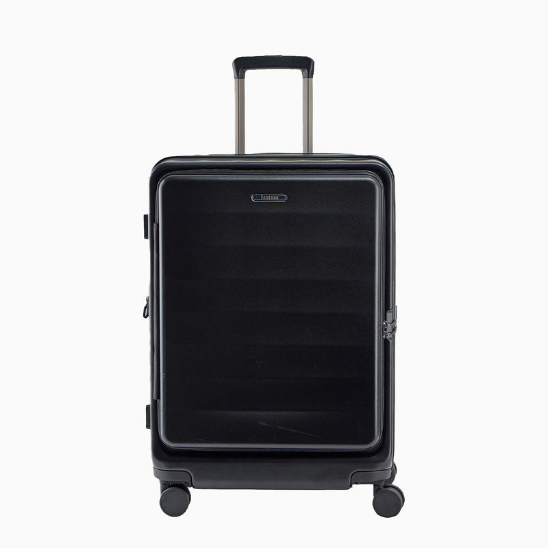 Charcoal — Phoenix hard shell suitcase, 55cm cabin