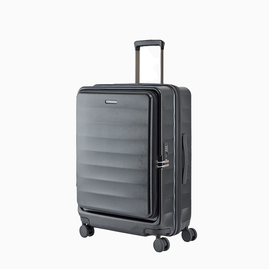 Charcoal — Phoenix hard shell suitcase, 66cm medium