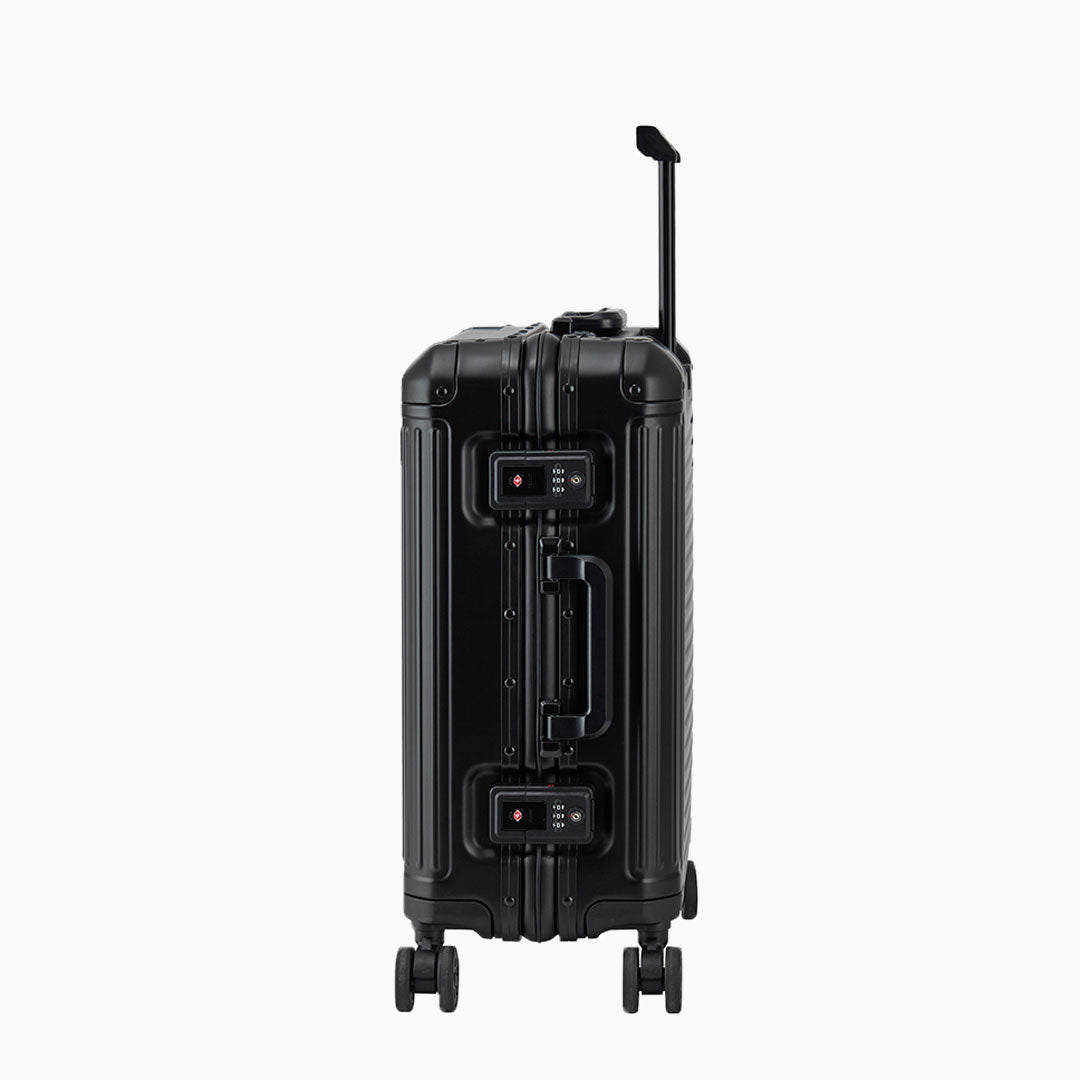 Charcoal — Arizona aluminium suitcase, 77cm large