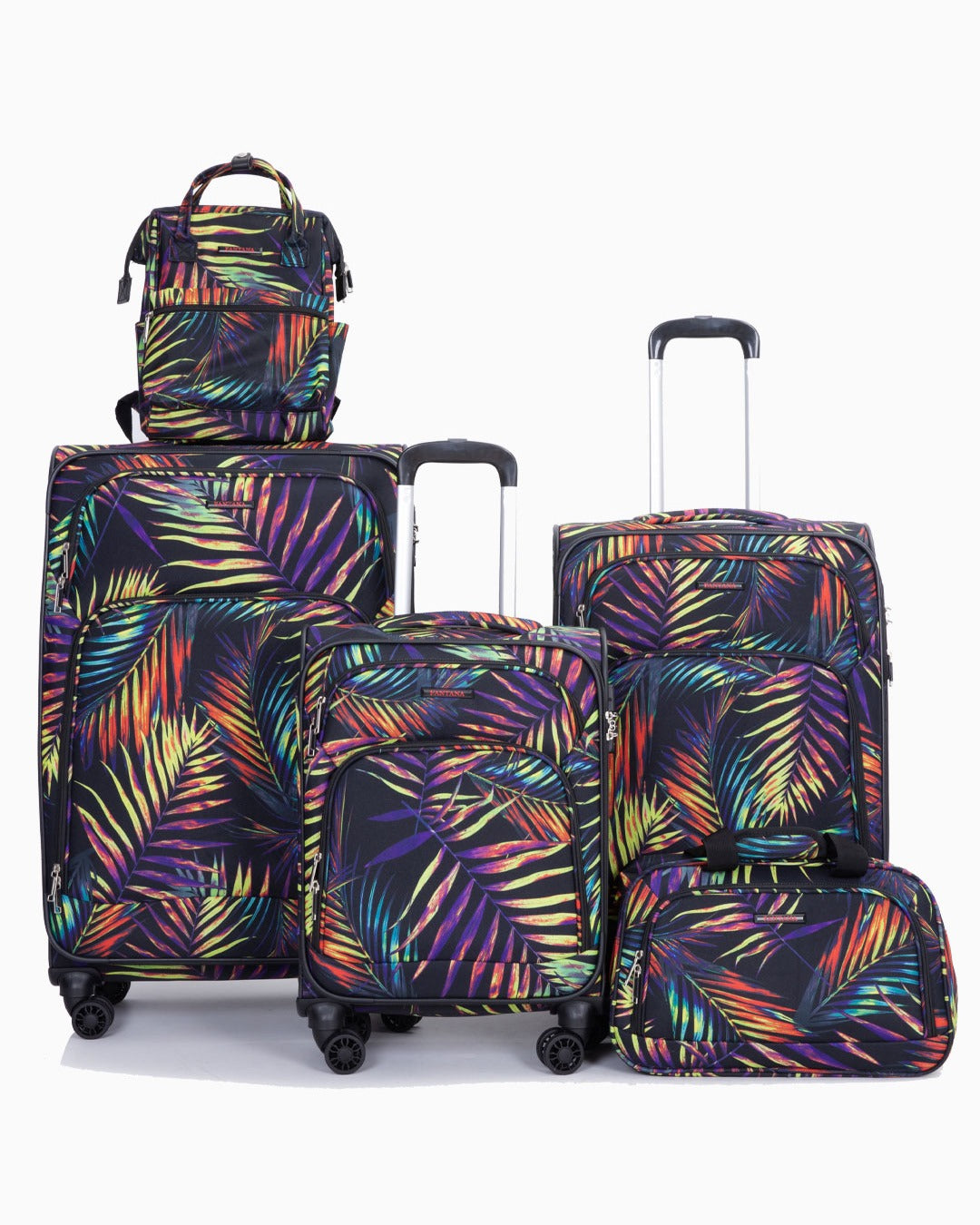 Leaf — Fantana Prints soft case, shown with the rest of the range