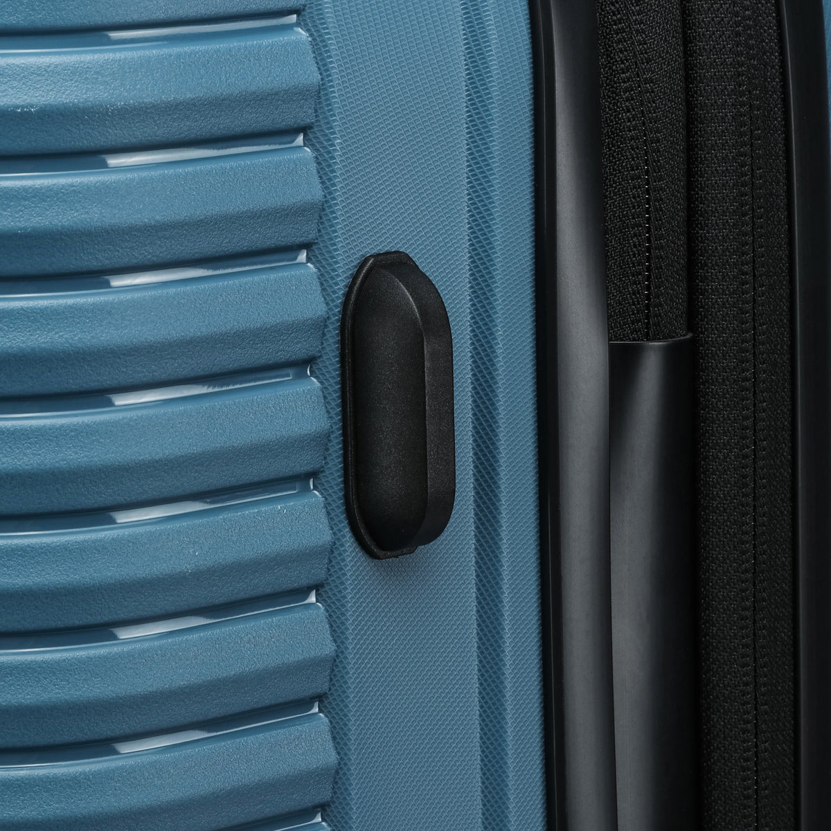Ridge hard shell suitcase, 75cm large, side detail