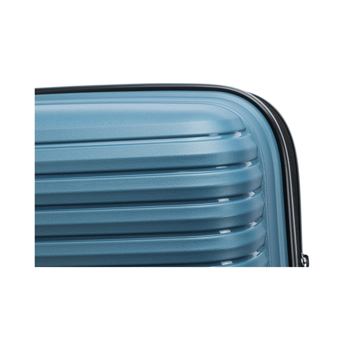 Slate — Ridge hard shell suitcase, 55cm cabin, shell detail