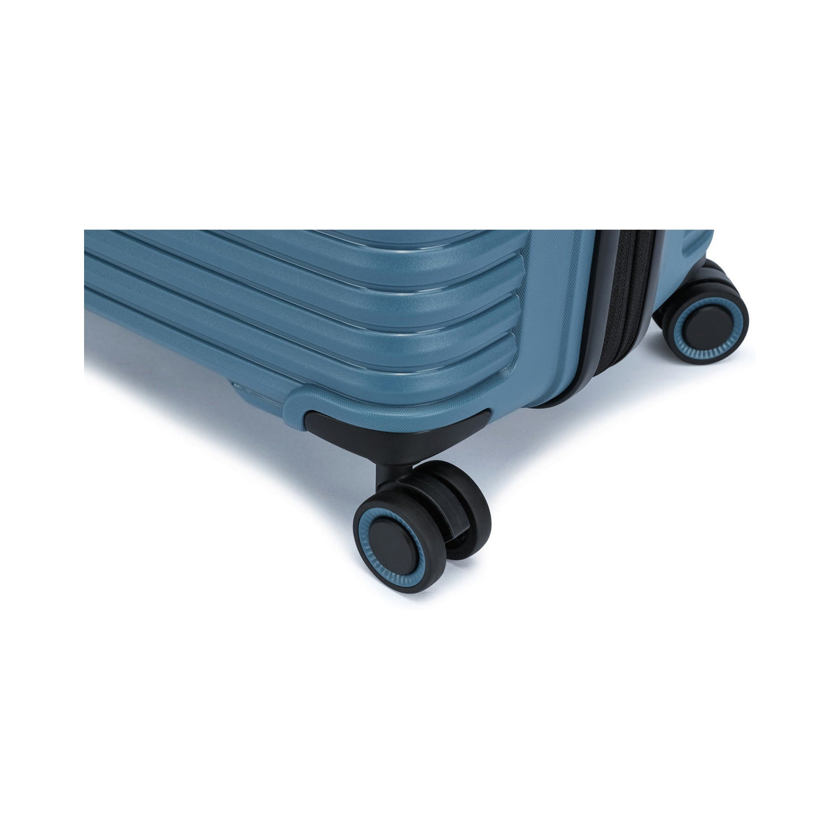 Slate — Ridge hard shell suitcase, 55cm cabin, wheel detail